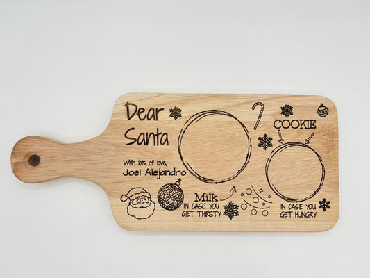 Personalized "Dear Santa" Board